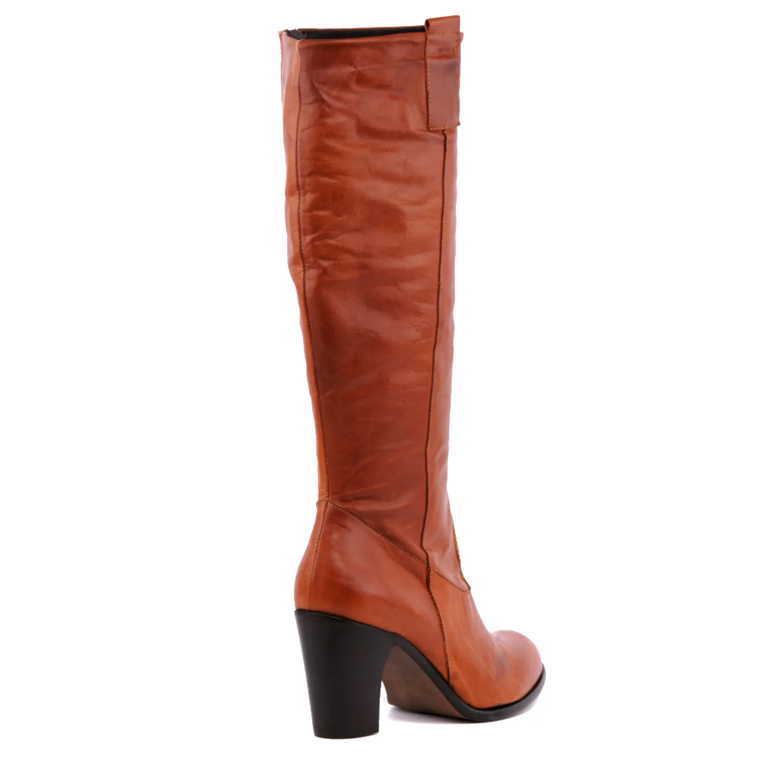 Botas altas camel mujer Sacchi