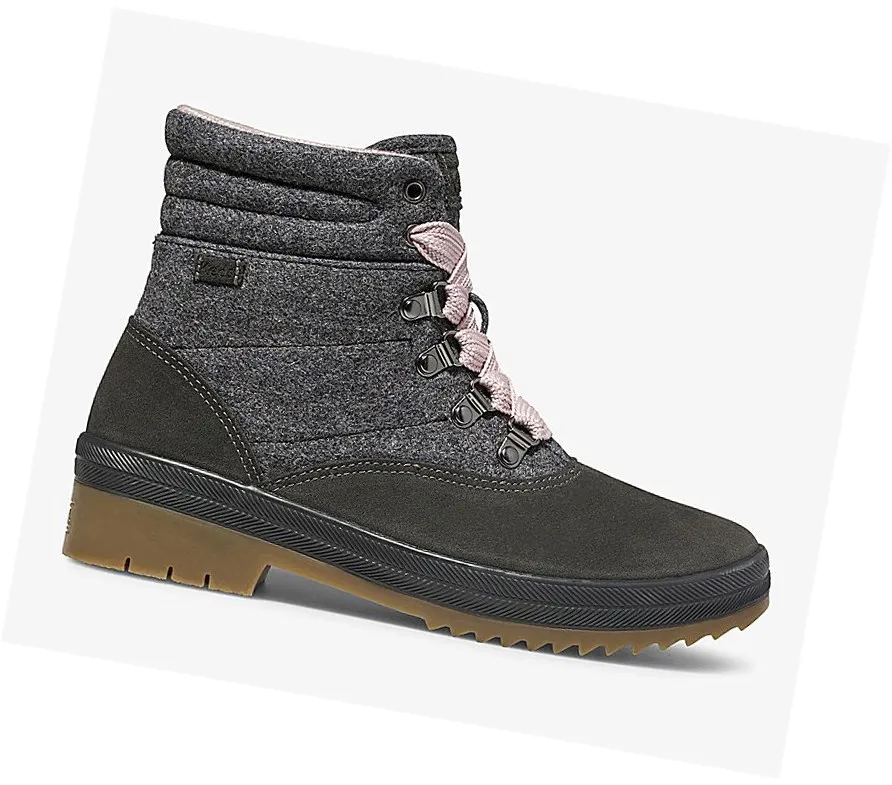 Botas Altas Keds Camp Agua Mujer Gris Oscuro de estatus oficial 2024 – Botas Altas