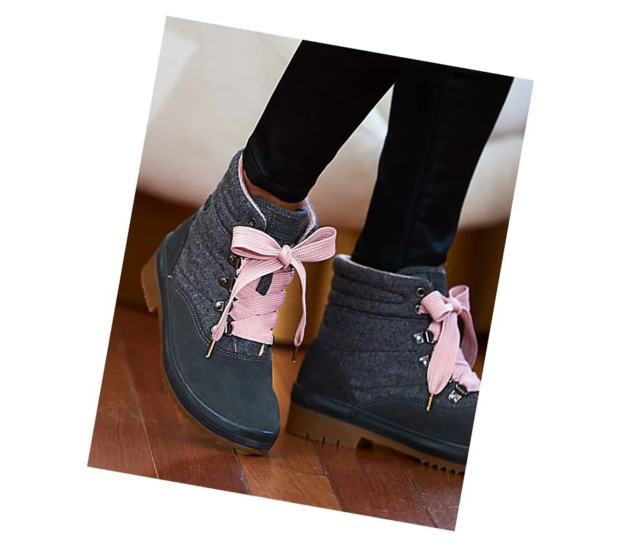 Botas Altas Keds Camp Agua Mujer Gris Oscuro de estatus oficial 2024 – Botas Altas
