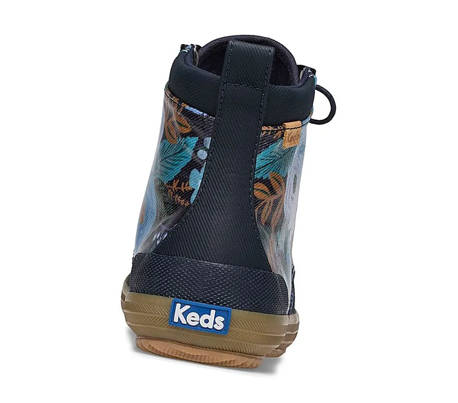 Botas Altas Keds x Rifle Paper Co. Scout Agua Mujer Azul Marino Multicolor eficiente – Botas Altas