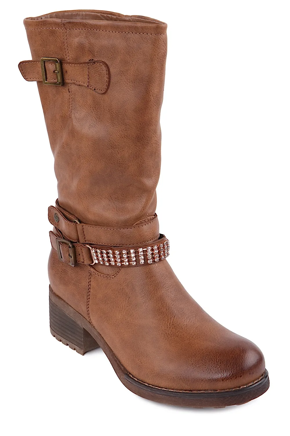 Botas altas marrón mujer Grau
