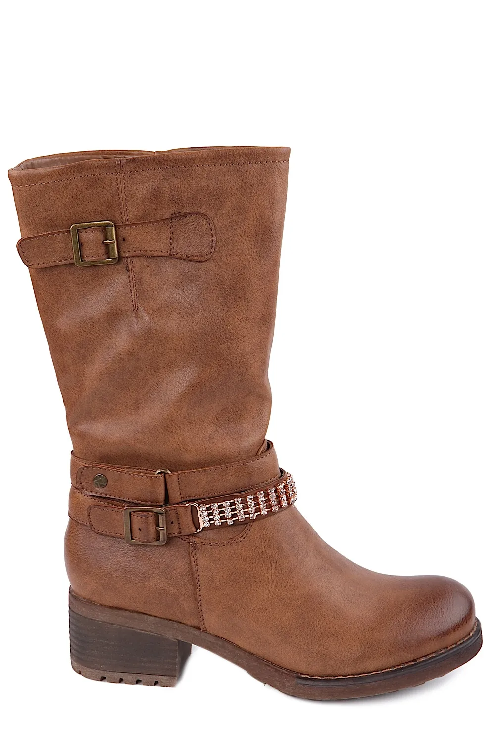 Botas altas marrón mujer Grau