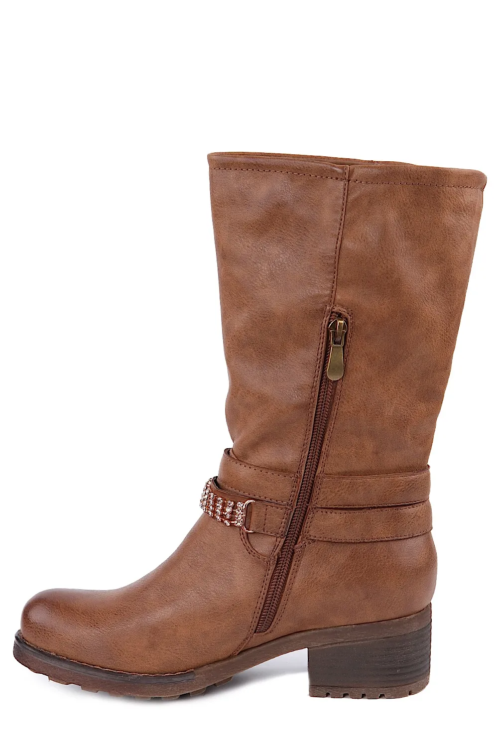 Botas altas marrón mujer Grau