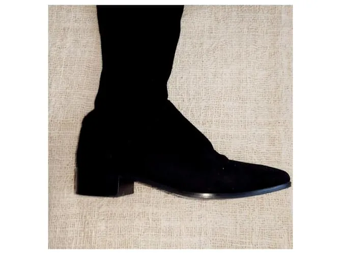 Botas altas Massimo Dutti Negro 