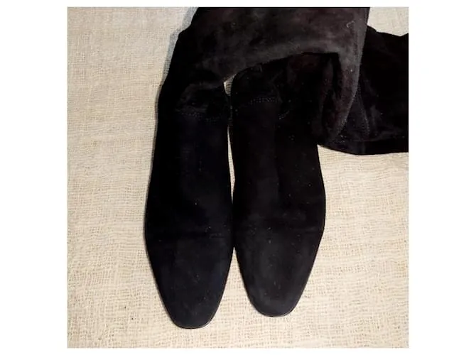 Botas altas Massimo Dutti Negro 