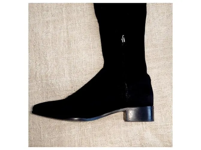 Botas altas Massimo Dutti Negro 