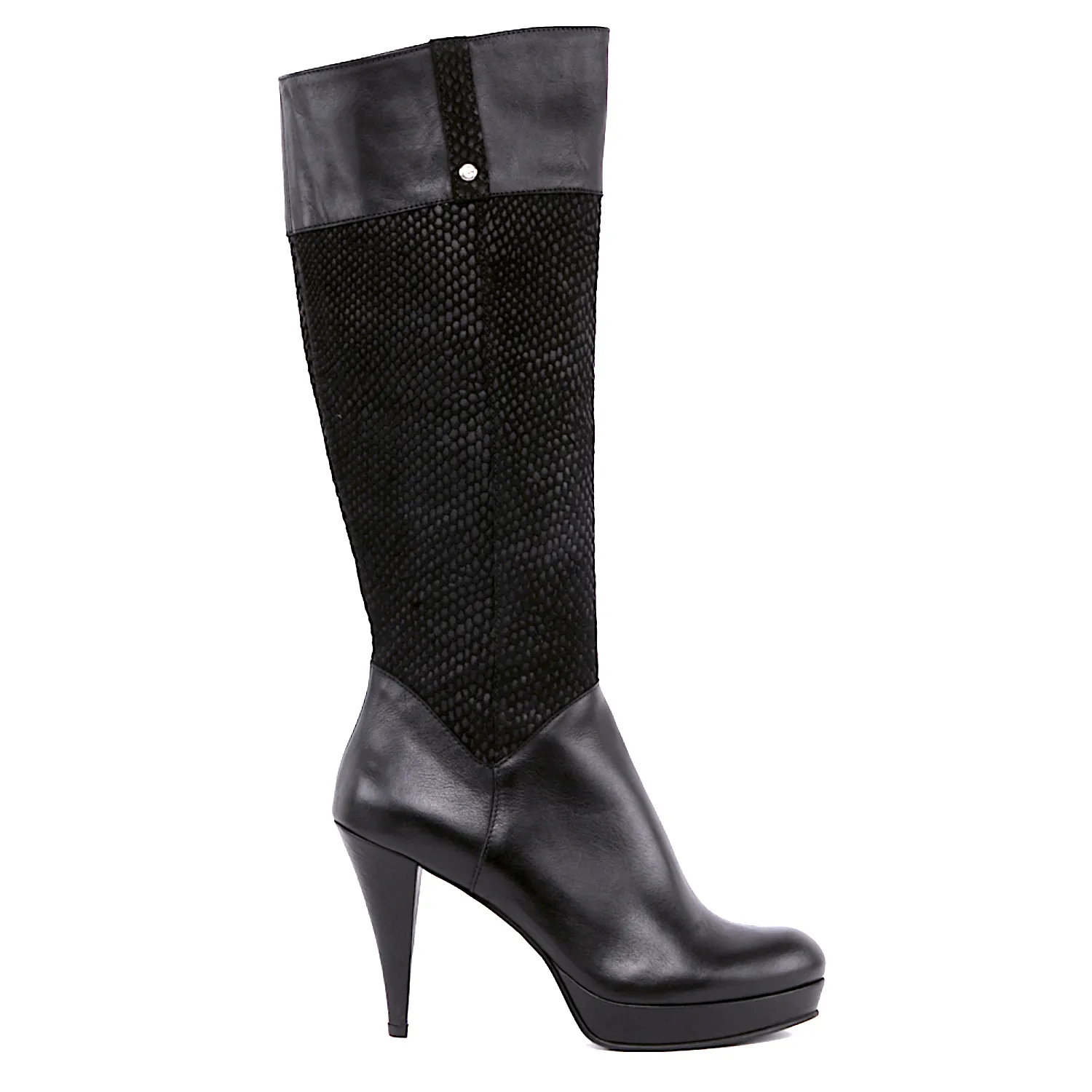 Botas altas negras mujer Leto
