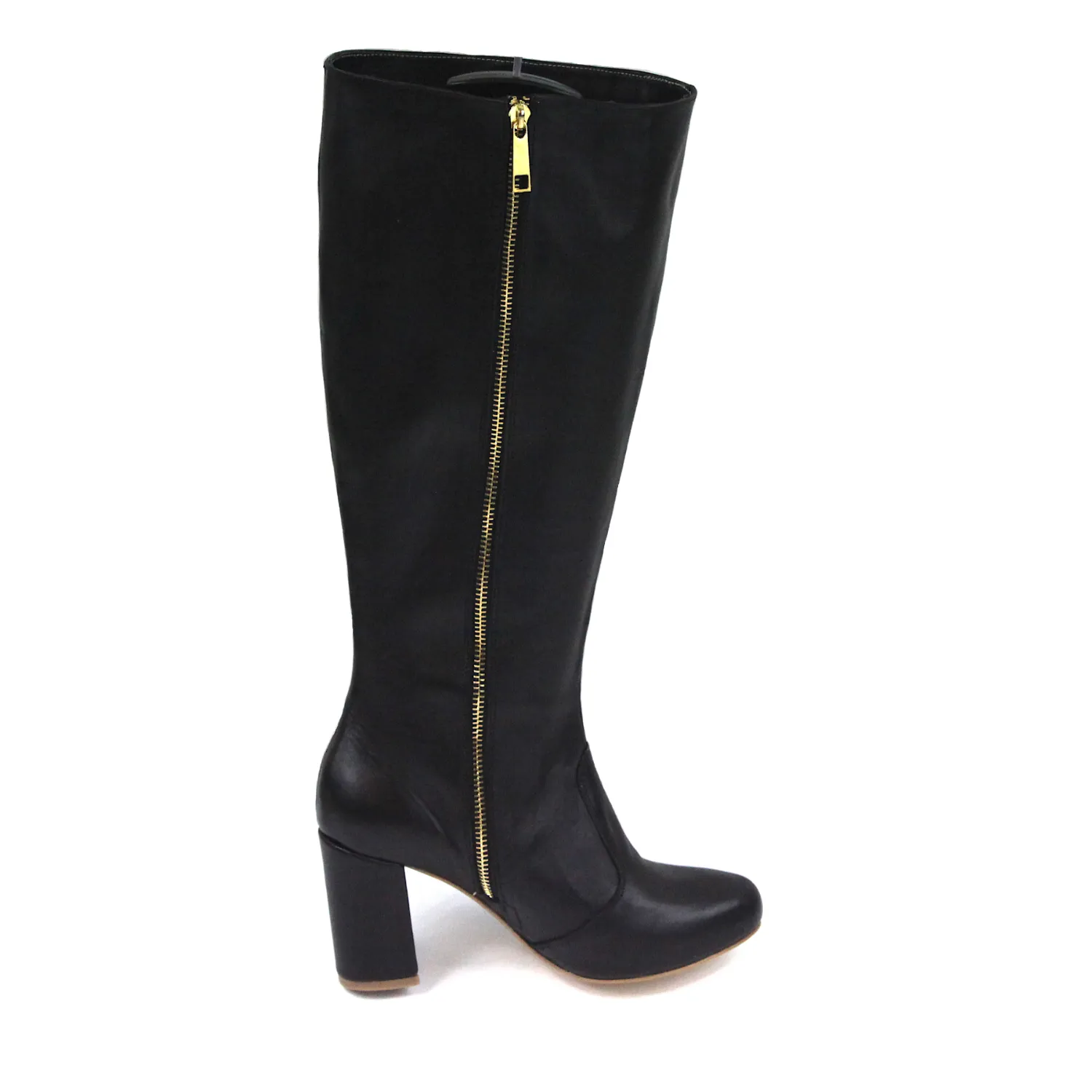 Botas altas negras mujer medida