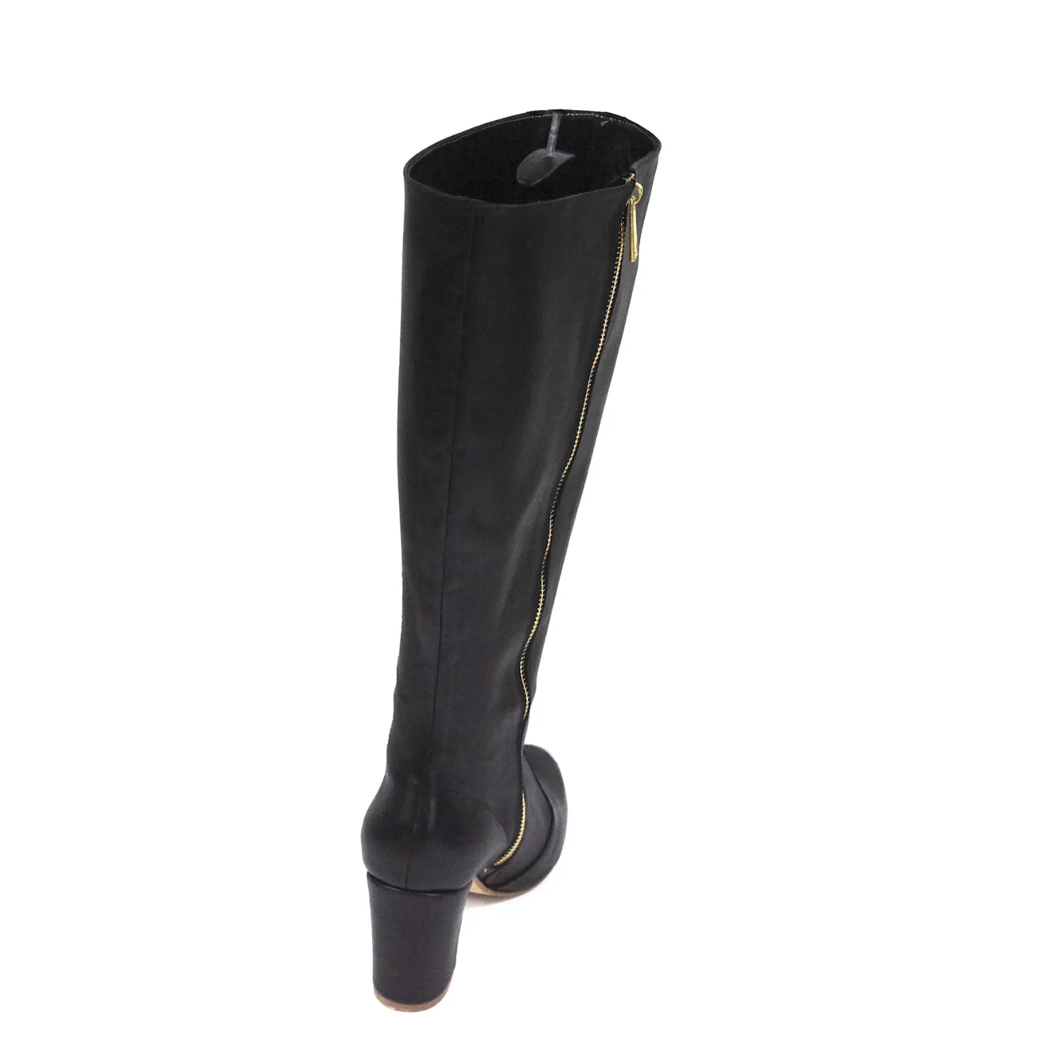 Botas altas negras mujer medida