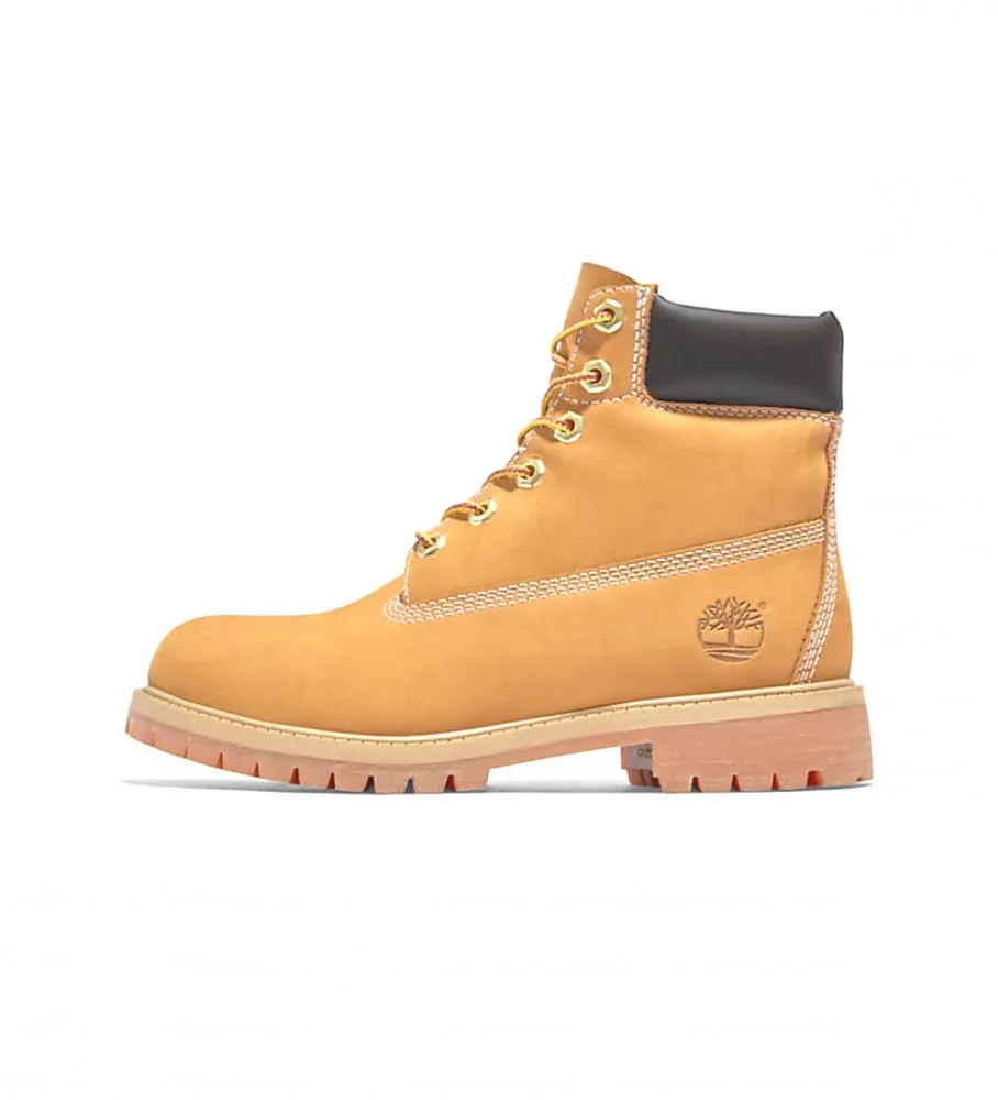 Botas de piel 6 Premium mostaza