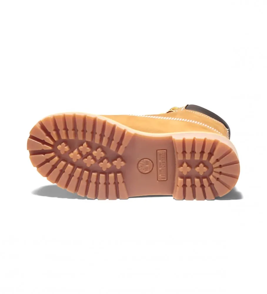 Botas de piel 6 Premium mostaza