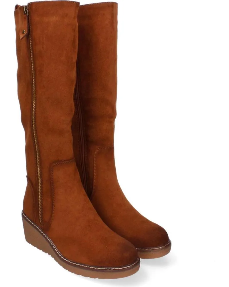 Botas PUNTOSALAO  de Mujer BOTAS ALTAS ELEGANTES CUNA COMODA PARA MUJER COLOR CUERO VRA  VARIOS COLORES