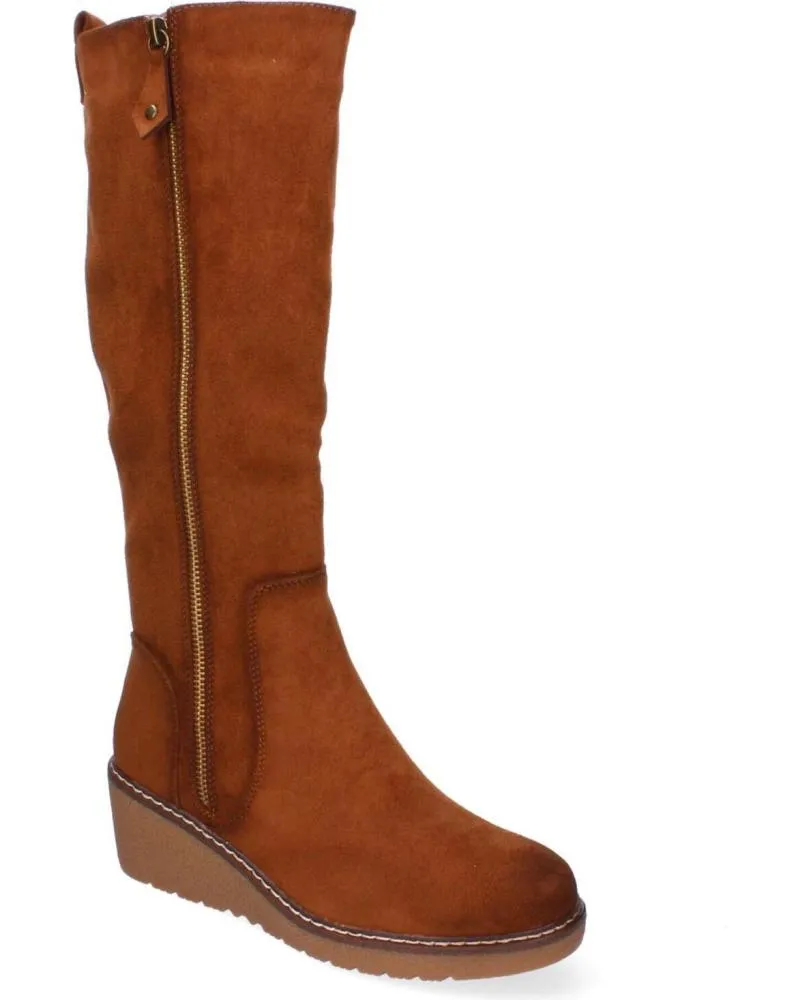 Botas PUNTOSALAO  de Mujer BOTAS ALTAS ELEGANTES CUNA COMODA PARA MUJER COLOR CUERO VRA  VARIOS COLORES