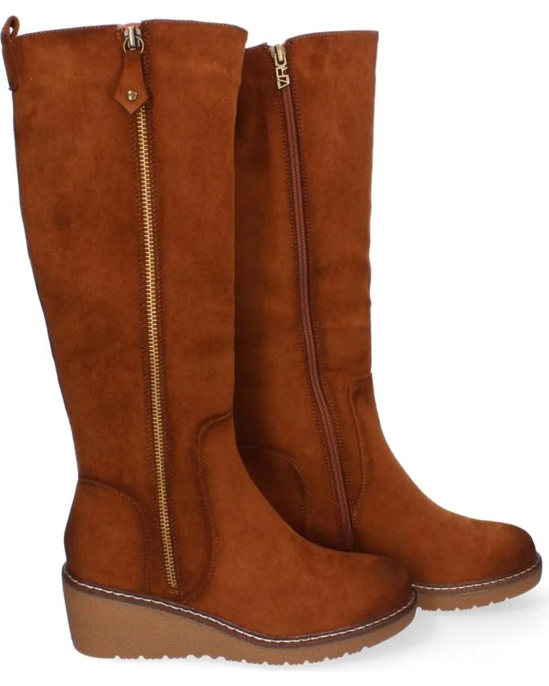 Botas PUNTOSALAO  de Mujer BOTAS ALTAS ELEGANTES CUNA COMODA PARA MUJER COLOR CUERO VRA  VARIOS COLORES