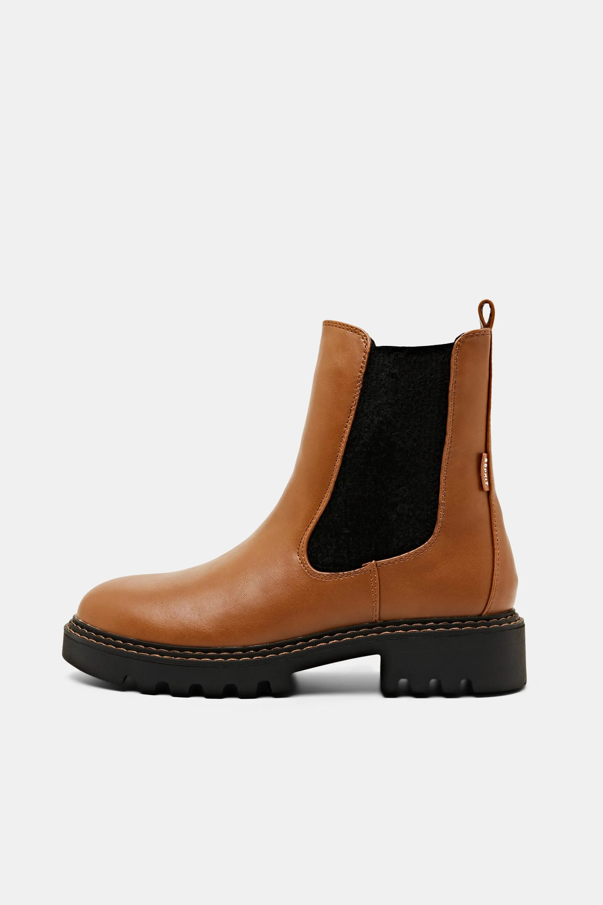 Botines Chelsea de cuero vegano