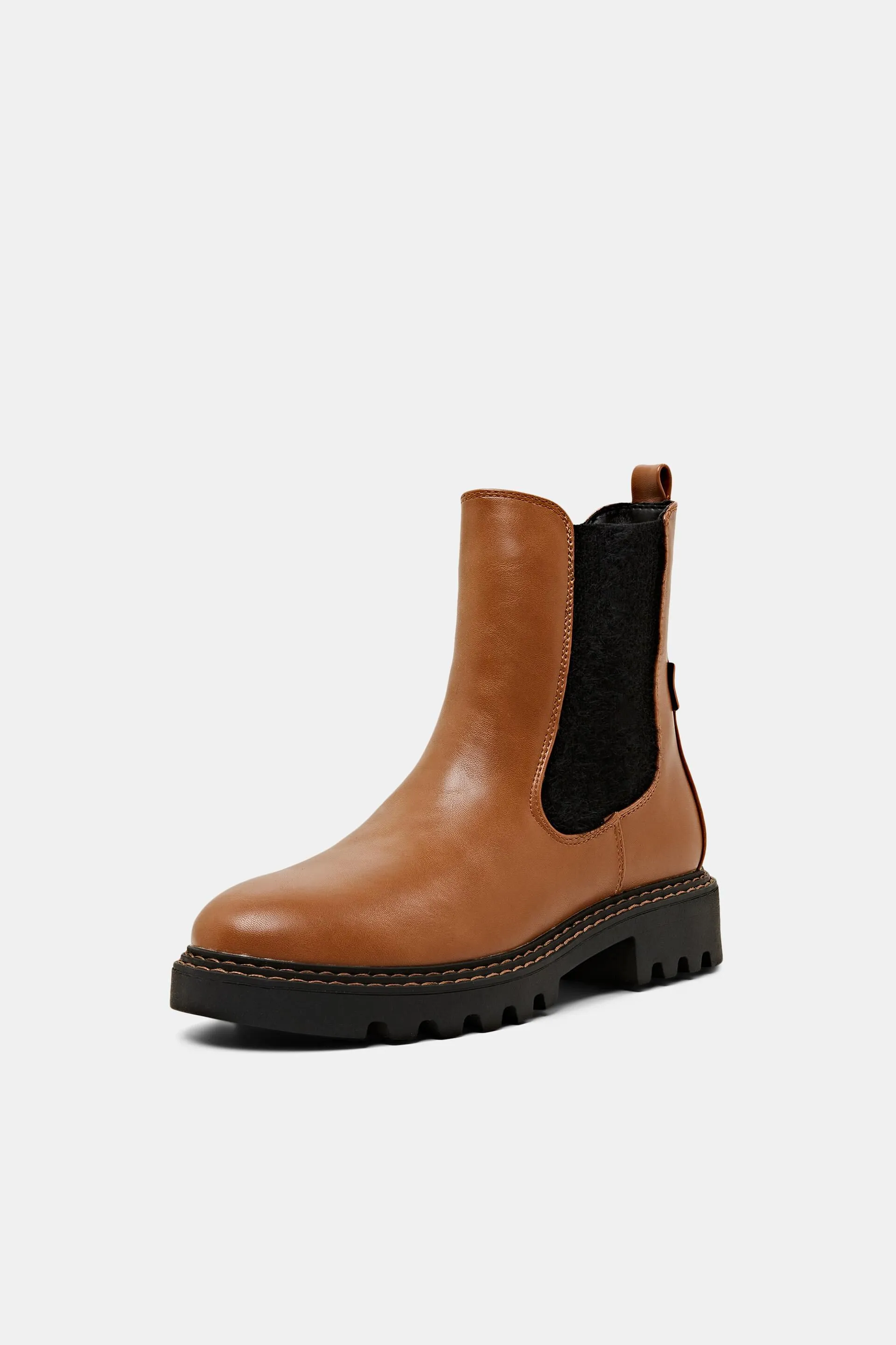 Botines Chelsea de cuero vegano