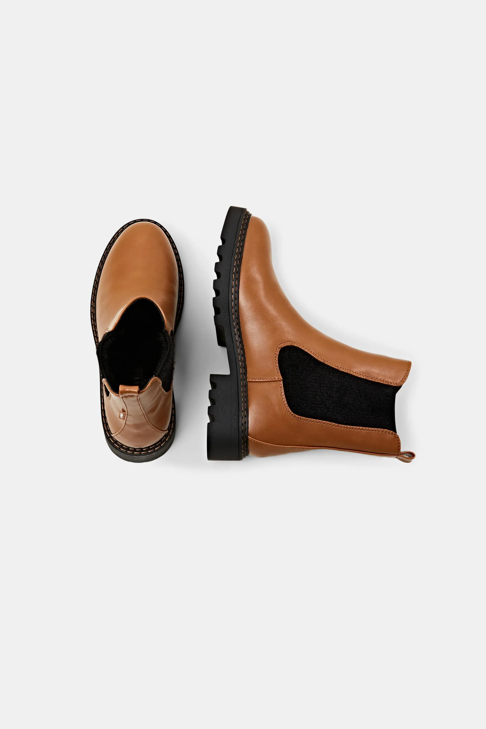 Botines Chelsea de cuero vegano