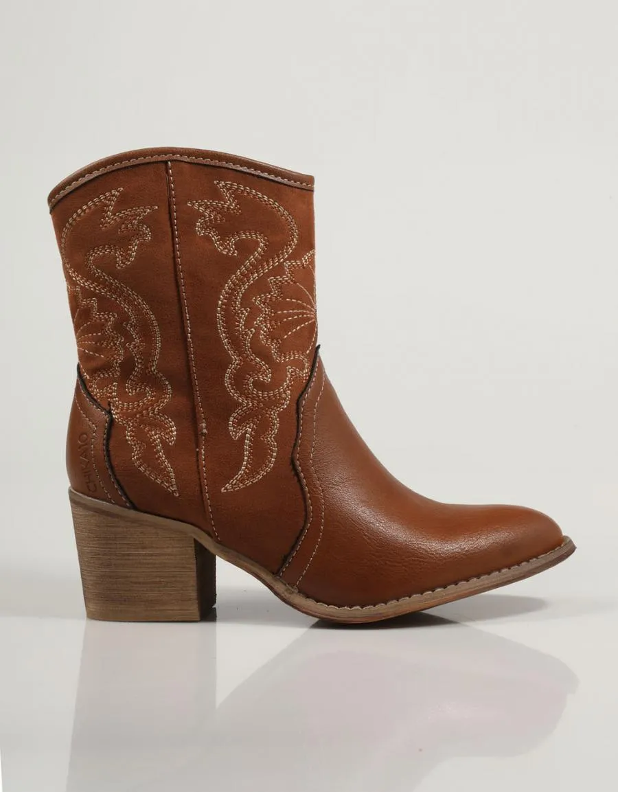  botines CHIKA10 Lily 25 25584 en Cuero 84079