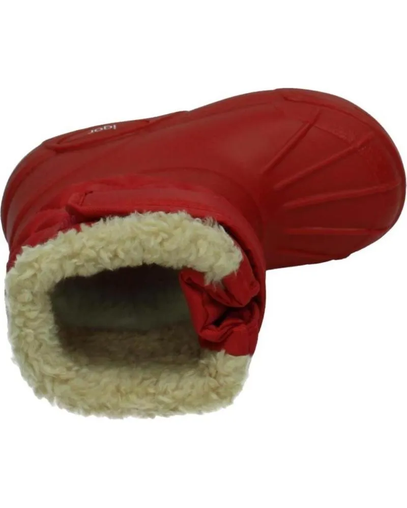 BOTINES DE NIñA IGOR W10120005 ROJO