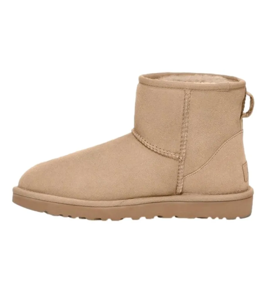 Botines de Piel Classic Mini II arena