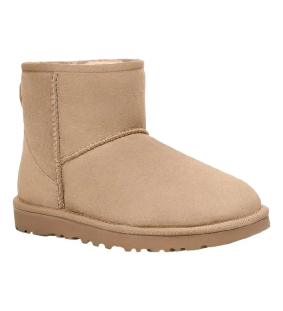Botines de Piel Classic Mini II arena