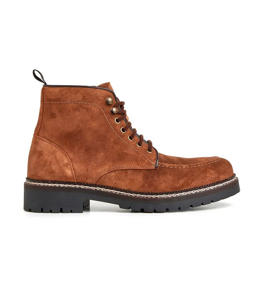 Botines de Piel Michigan marrón