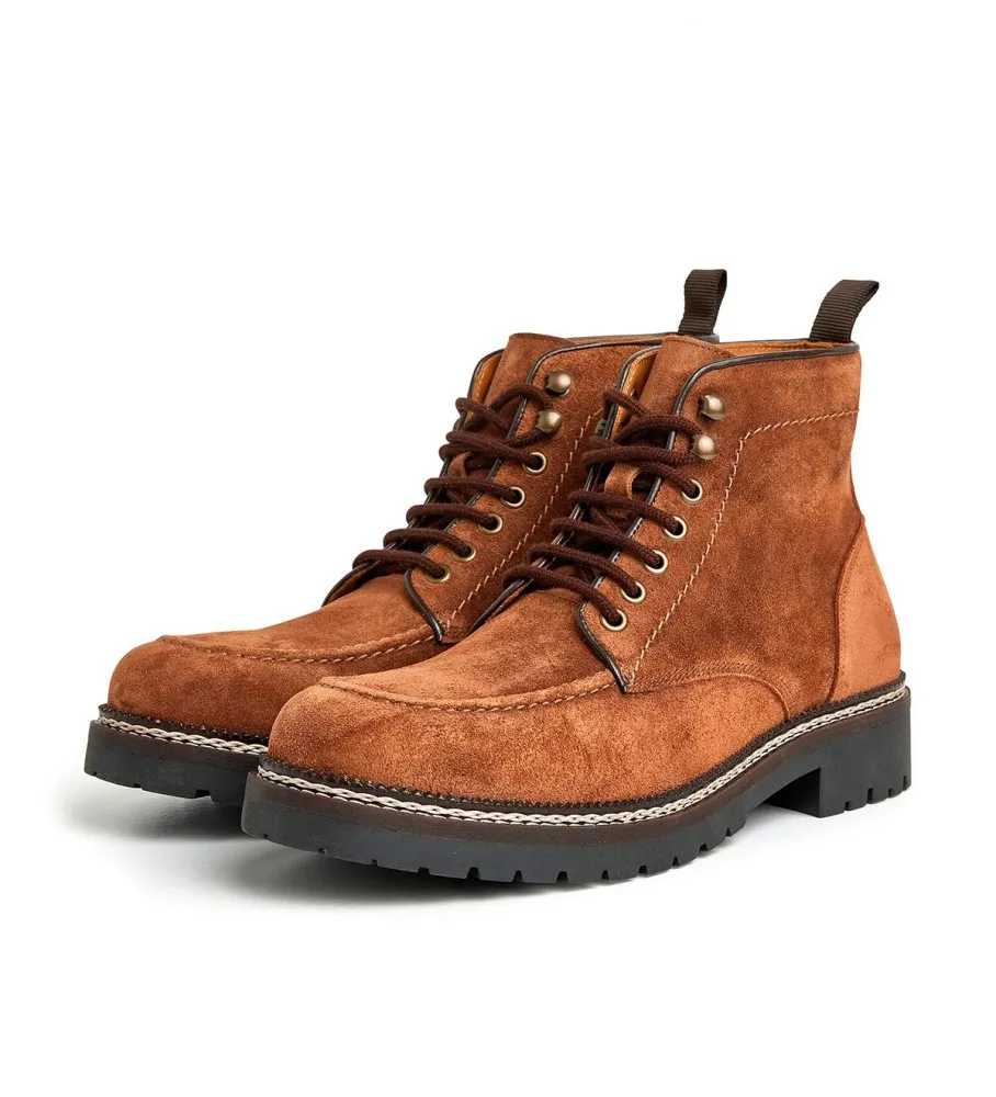 Botines de Piel Michigan marrón