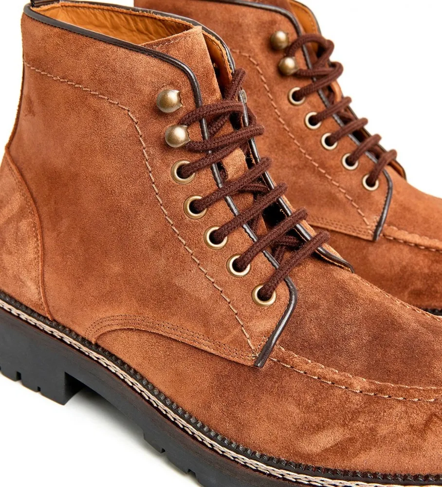 Botines de Piel Michigan marrón