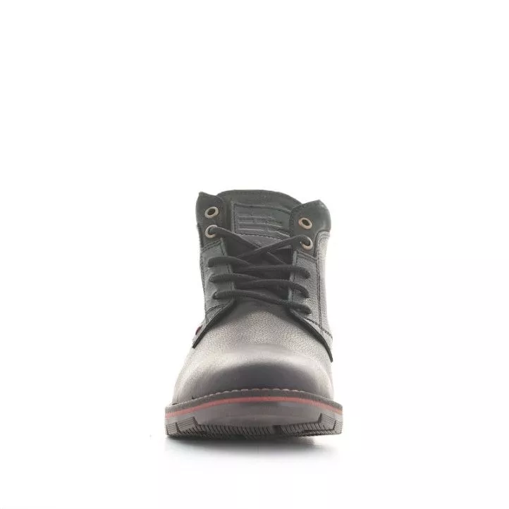 Botines Lobo manaslu negros de piel