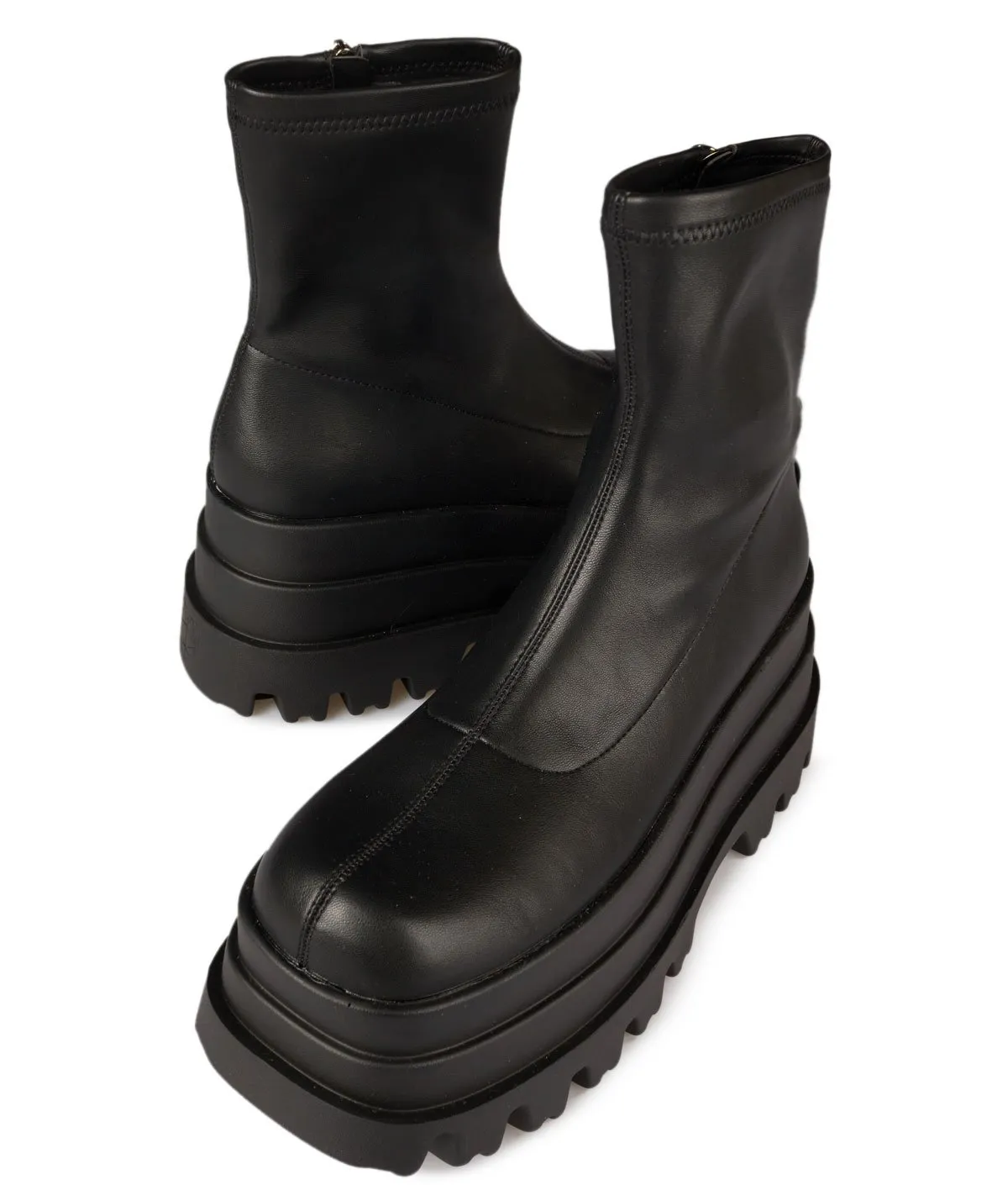 Botines Mujer 1055 Efecto Cuero