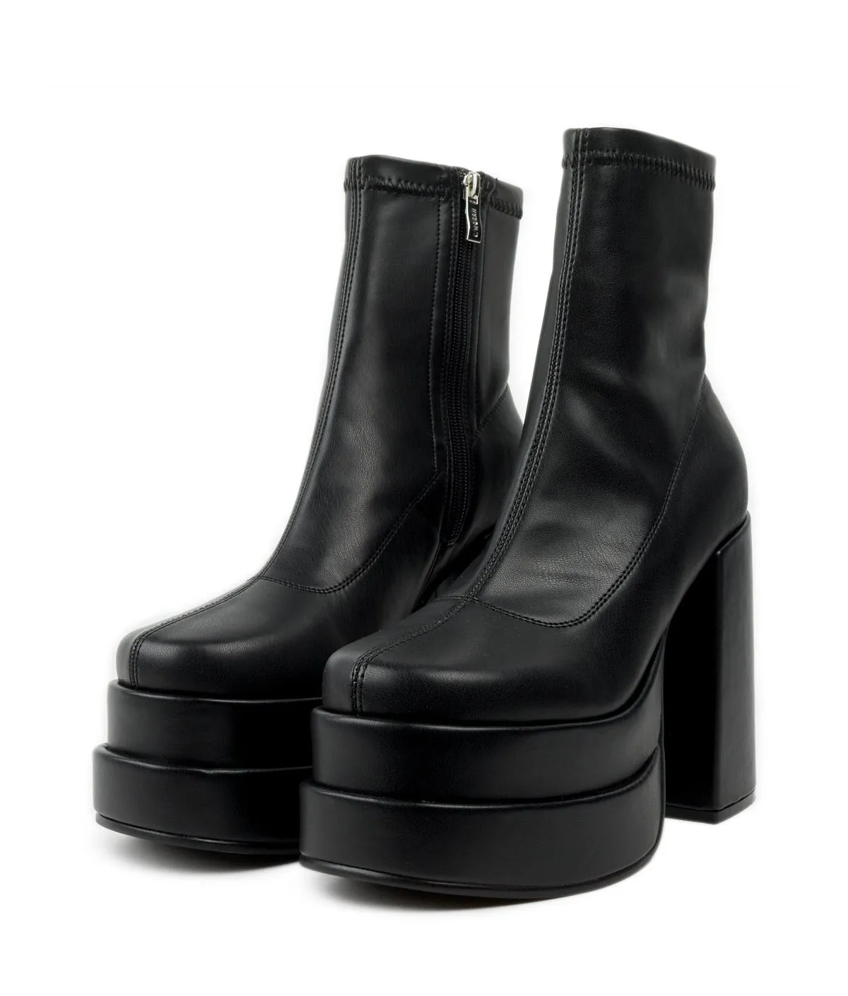 Botines Mujer 1115 Efecto Cuero