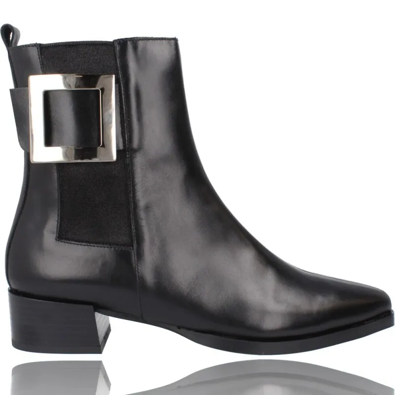 Botines Mujer Casual Piel de Dansi 4932