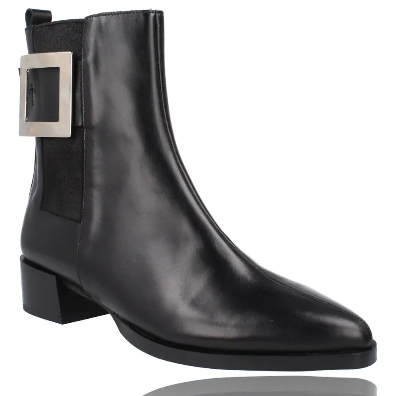 Botines Mujer Casual Piel de Dansi 4932