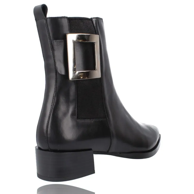 Botines Mujer Casual Piel de Dansi 4932