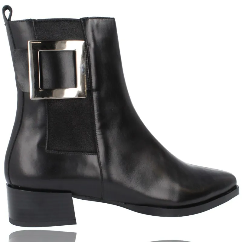 Botines Mujer Casual Piel de Dansi 4932