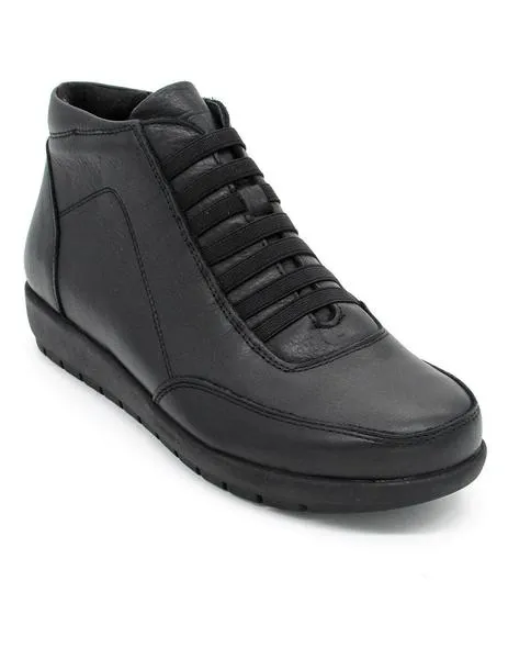 BOTíN MANLISA W21032122 NEGRO PARA MUJER