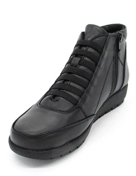 BOTíN MANLISA W21032122 NEGRO PARA MUJER