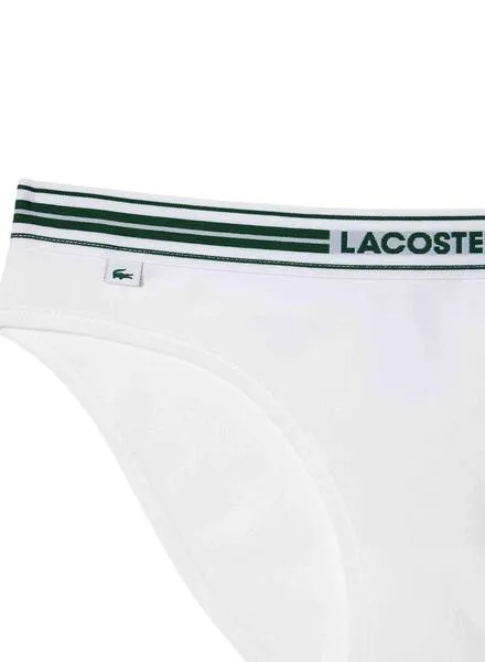 Braguita Lacoste Heritage Culotte Blanco Mujer