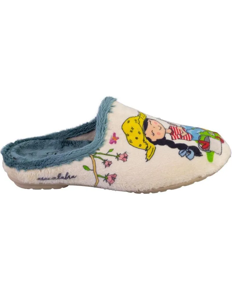 Calzado de casa   de Mujer CUQUE 7525 ZAPATILLAS DE CASA DE MUJER  BEIGE