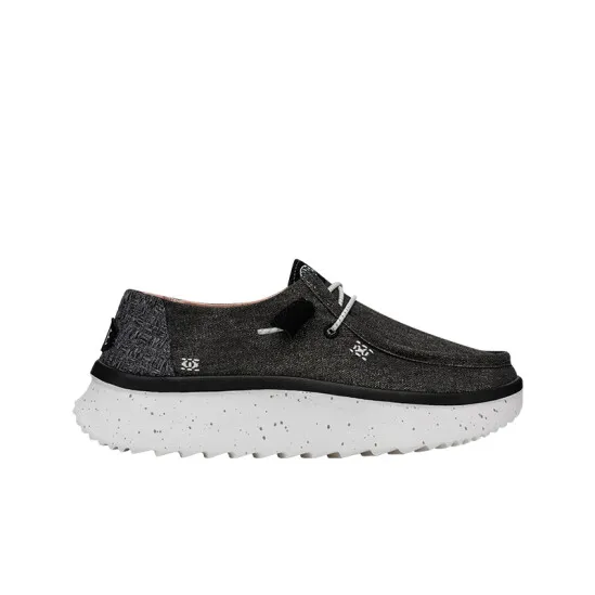 CALZADO HEY DUDE WENDY PEAK CHAMBRAY  NEGRO