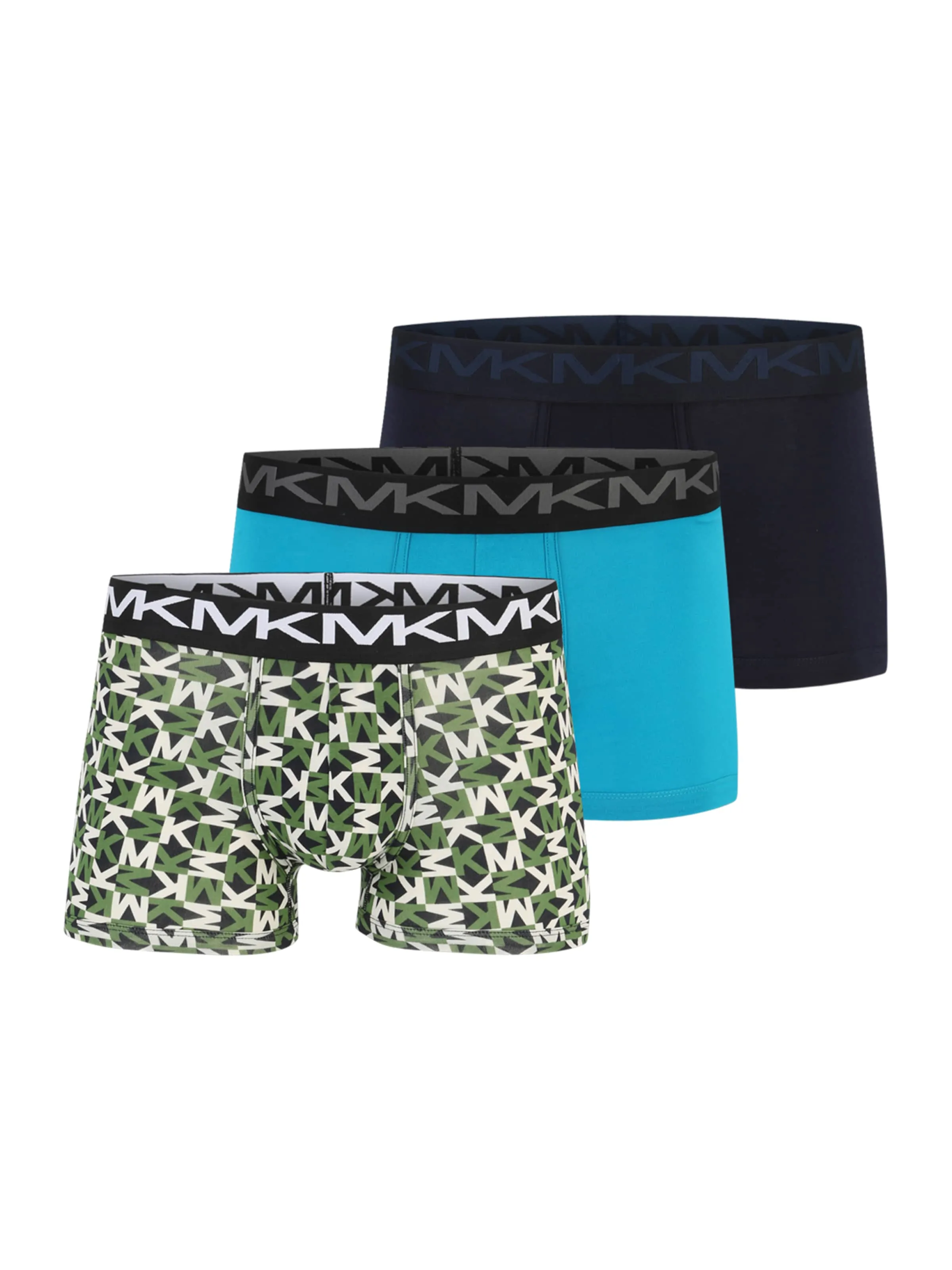 Calzoncillo boxer Michael Kors en Navy, Azul Neon, Negro