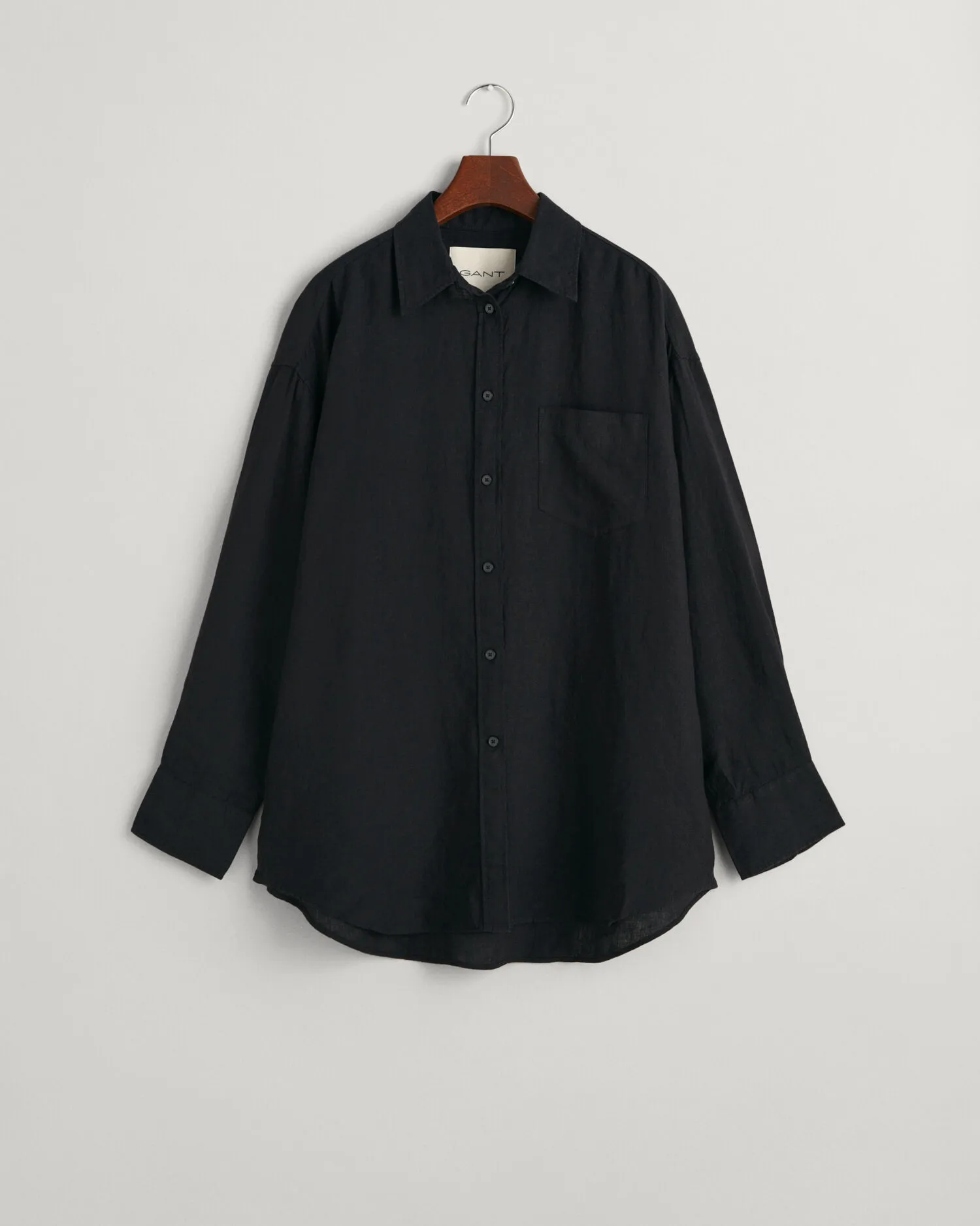 Camisa extragrande de lino