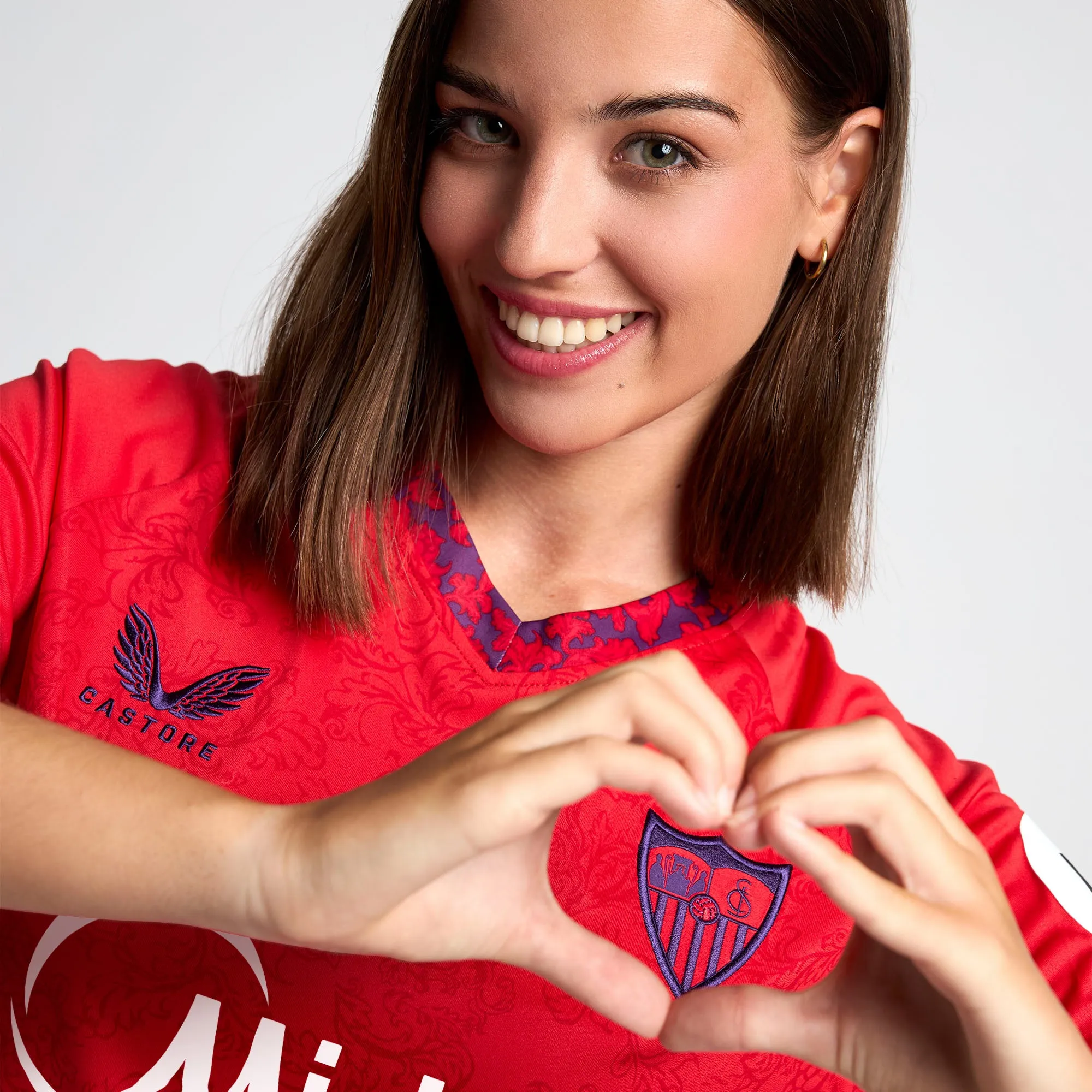 Camiseta 2 roja mujer 24/25