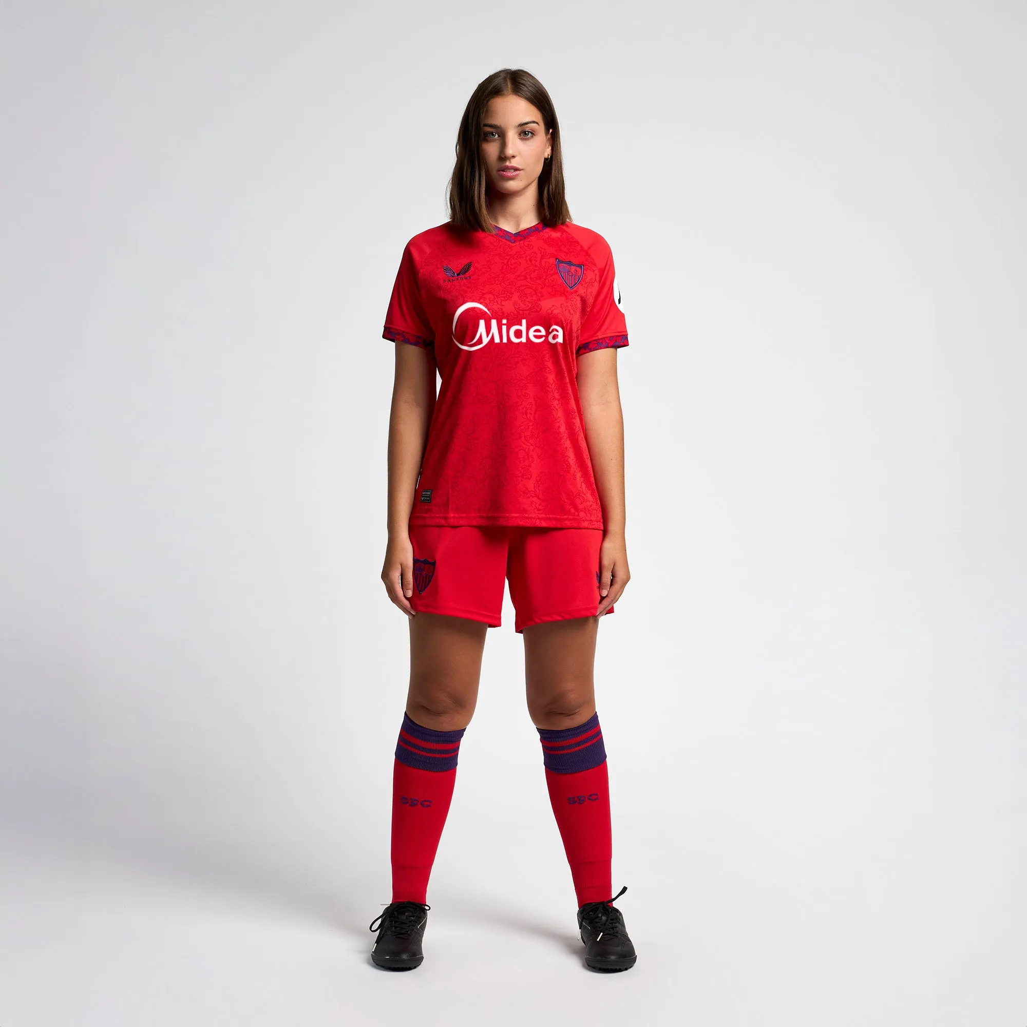 Camiseta 2 roja mujer 24/25