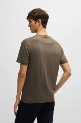 Camiseta BOSS x ASTON MARTIN en punto de lana merina