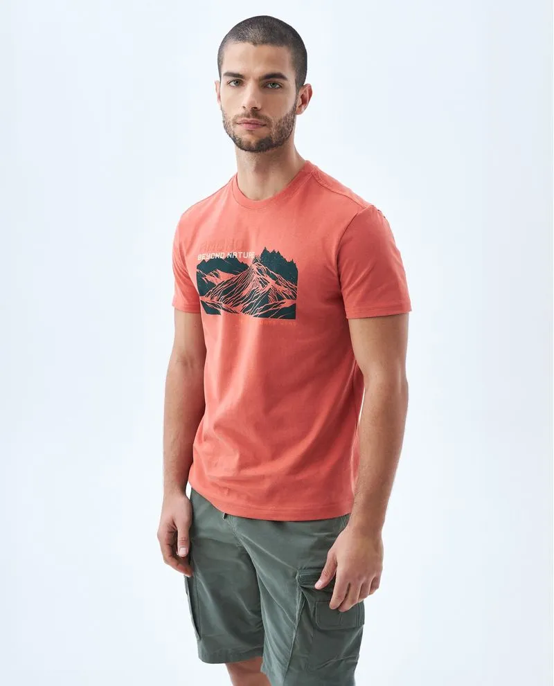 Camiseta cuello redondo para hombre