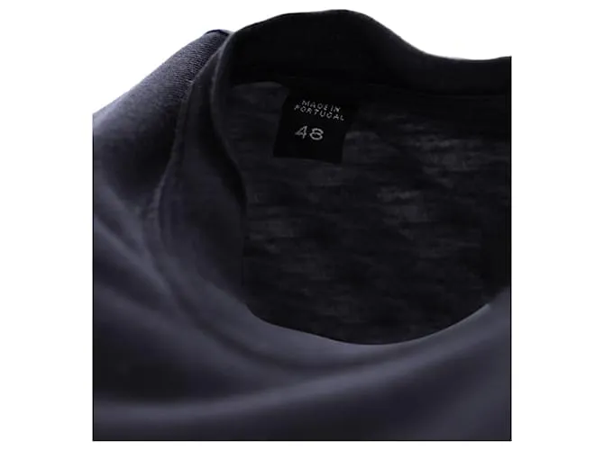 Camiseta de manga larga Tom Ford de lyocell negro 