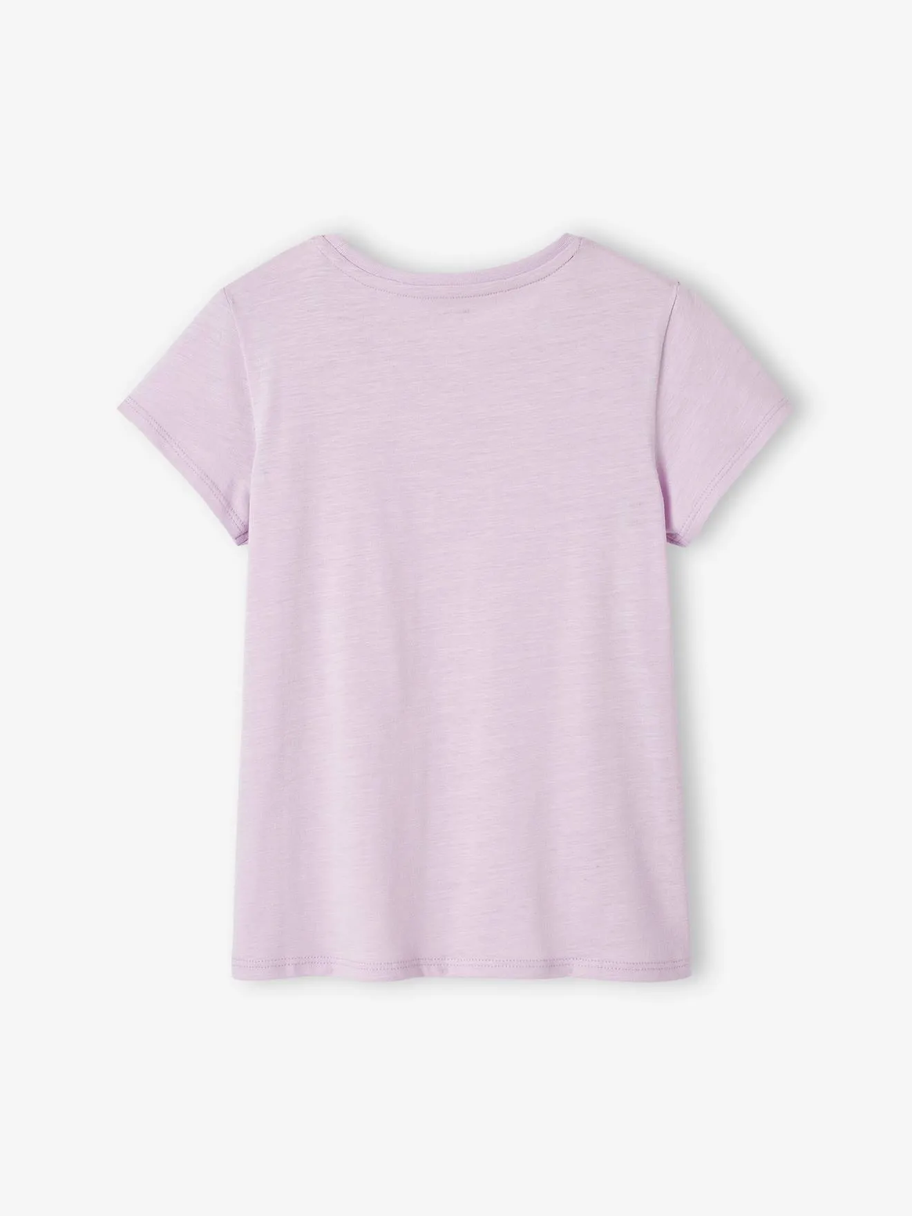 Camiseta deportiva a rayas irisadas, para niña
