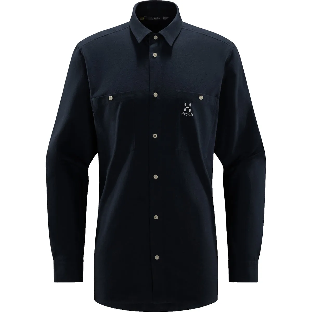 Camiseta Hombre Curious Hemp Shirt Men Haglöfs Azul