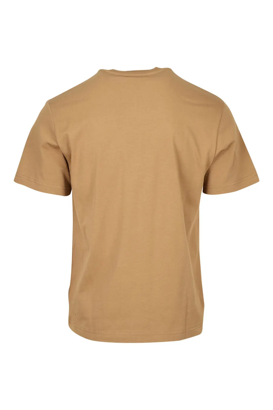 Camiseta marrón con minilogo 
